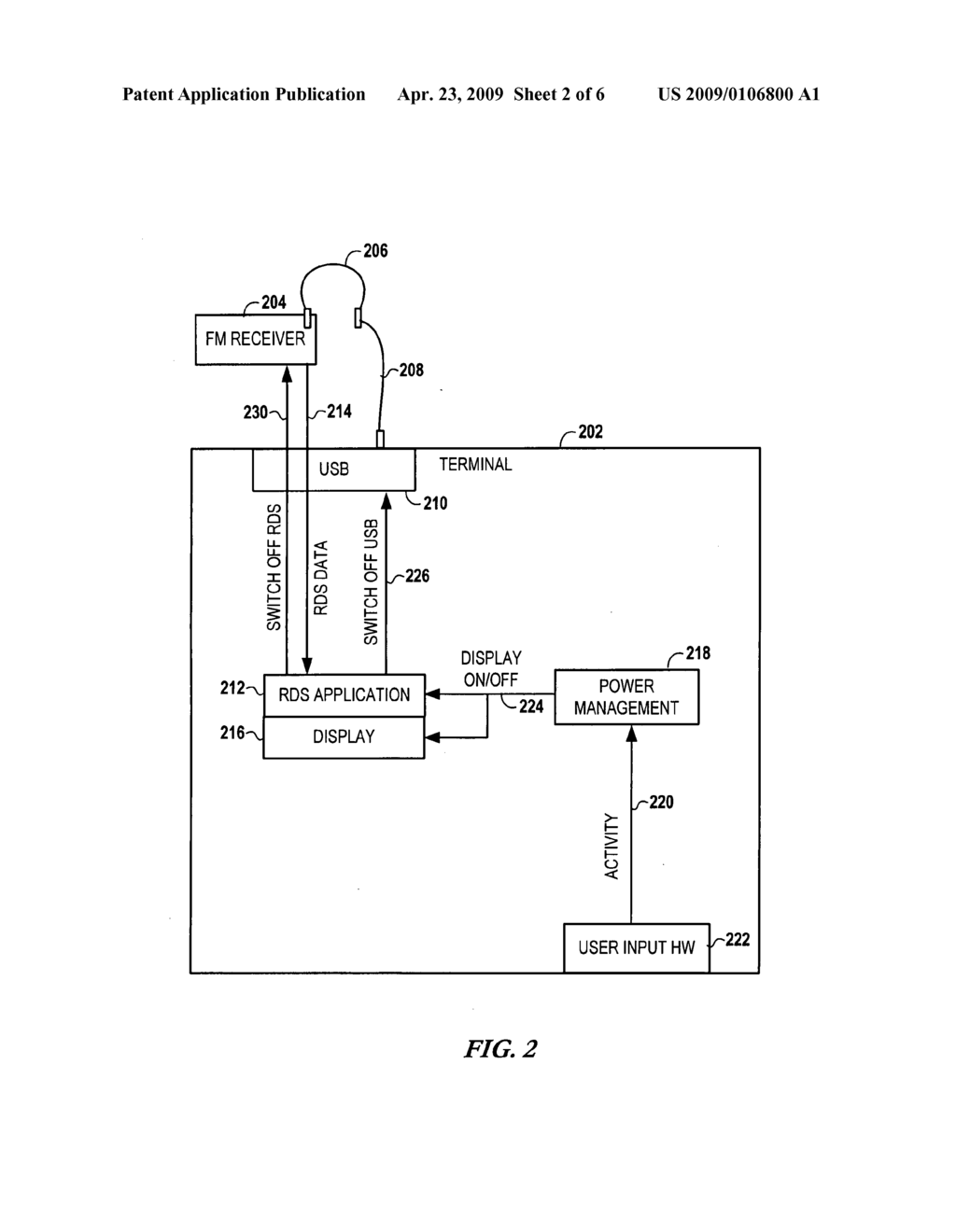 Controlling supplementary data channels using display state information - diagram, schematic, and image 03