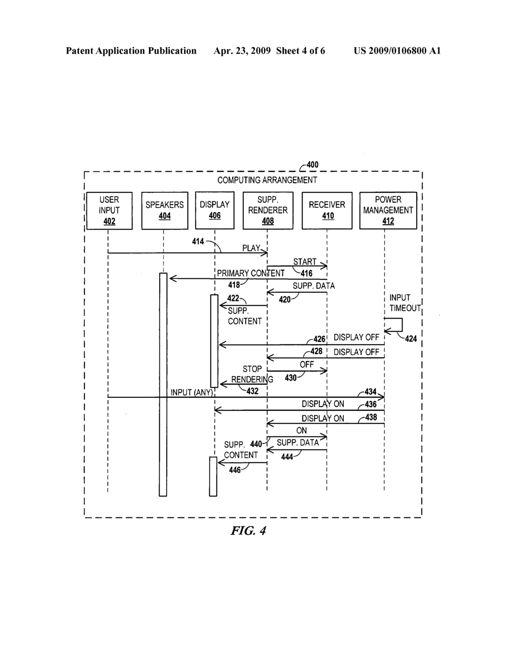 Controlling supplementary data channels using display state information - diagram, schematic, and image 05