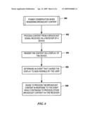 Controlling supplementary data channels using display state information diagram and image