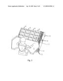 Apparatus for feeding gimmicks to a main conveyor of a conveyor line diagram and image