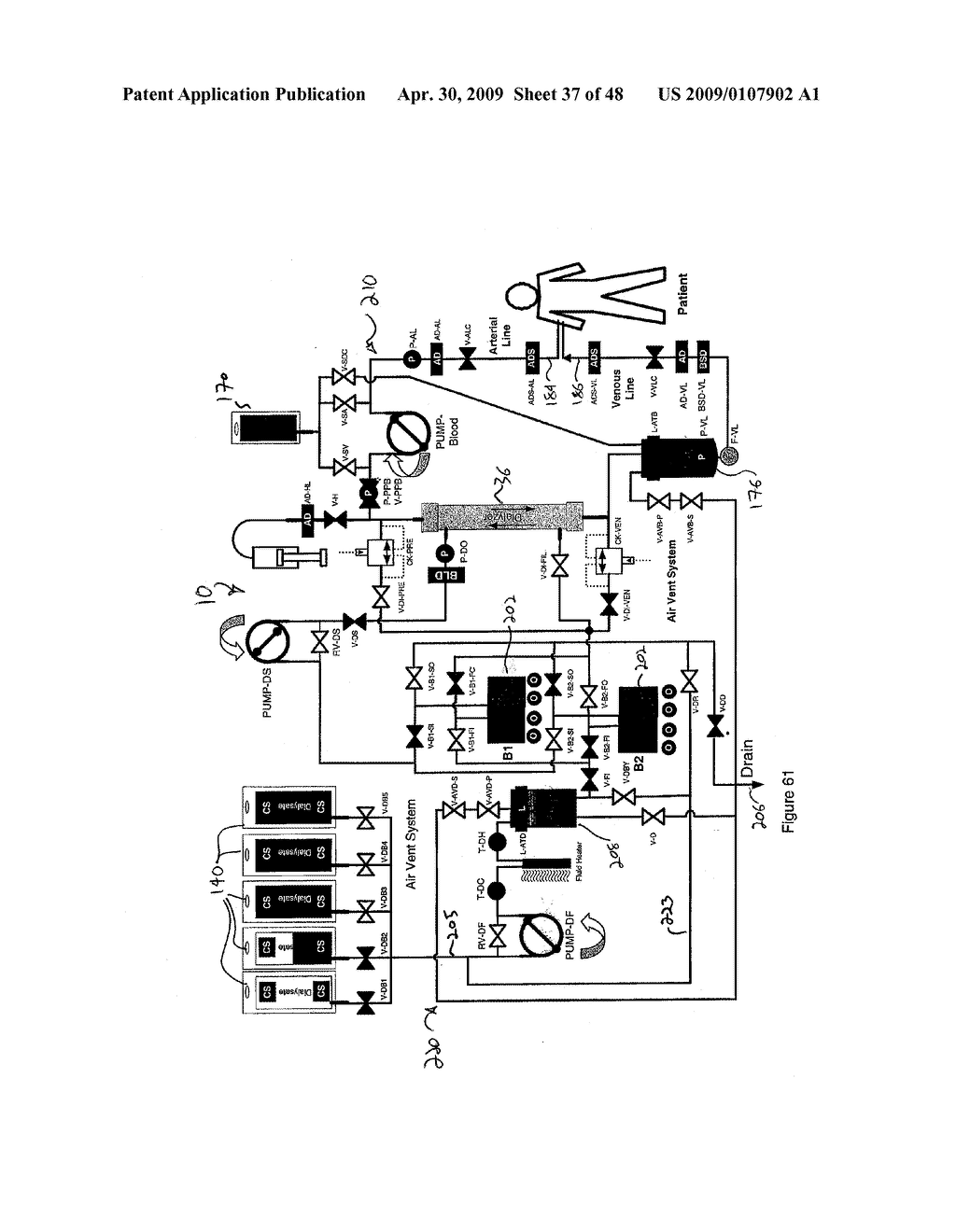 PERSONAL HEMODIALYSIS SYSTEM - diagram, schematic, and image 38