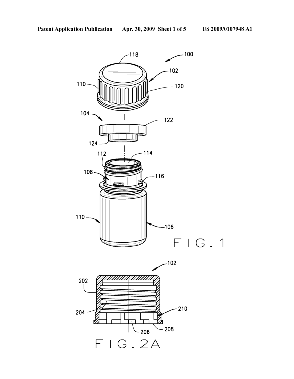 BOTTLE AND CAP DEVICE - diagram, schematic, and image 02