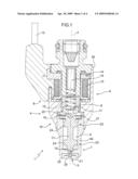 FUEL INJECTOR WITH HYDRAULIC DAMPING diagram and image