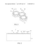 PERIODICALLY STRUCTURED SUBSTRATE AND LIGHT EMITTING DEVICE INCLUDING THE SAME diagram and image