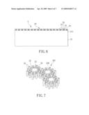 PERIODICALLY STRUCTURED SUBSTRATE AND LIGHT EMITTING DEVICE INCLUDING THE SAME diagram and image