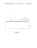 PERIODICALLY STRUCTURED SUBSTRATE AND LIGHT EMITTING DEVICE INCLUDING THE SAME diagram and image