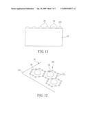 PERIODICALLY STRUCTURED SUBSTRATE AND LIGHT EMITTING DEVICE INCLUDING THE SAME diagram and image