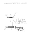 BACK-UP ELECTRIC POWER GENERATOR FOR ELECTRONIC COMPONENTS ATTACHED TO AUTOMATIC FIREARMS diagram and image