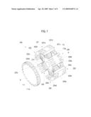 HYBRID STEPPING MOTOR HAVING HIGH TORQUE DENSITY diagram and image