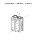 Outdoor unit of air conditioner diagram and image