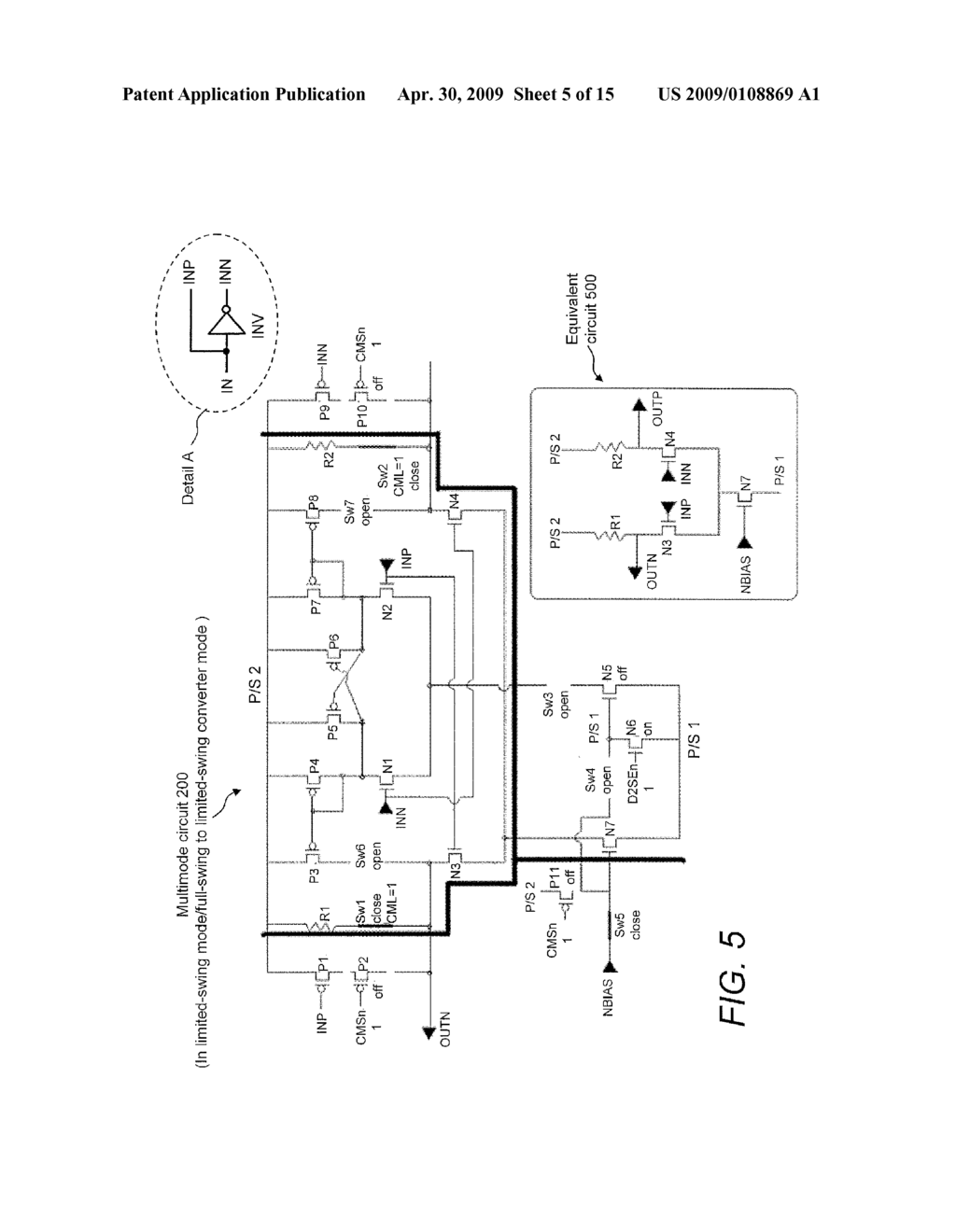 Design Structure for a Flexible Multimode Logic Element For Use In A Configurable Mixed-Logic Signal Distribution Path - diagram, schematic, and image 06