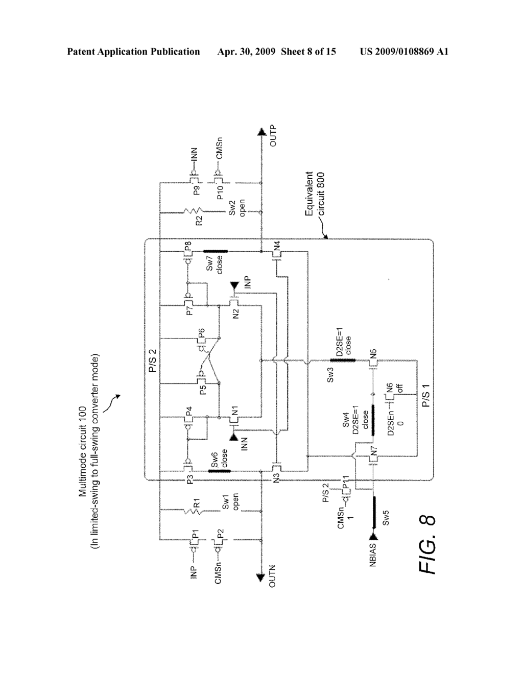 Design Structure for a Flexible Multimode Logic Element For Use In A Configurable Mixed-Logic Signal Distribution Path - diagram, schematic, and image 09