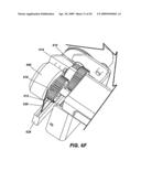 Portable electronic faxing, scanning, copying, and printing device diagram and image