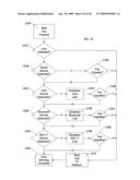 Portable electronic faxing, scanning, copying, and printing device diagram and image