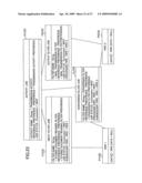 Image processing apparatus and application execution method diagram and image