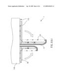 Waterproof structure and portable electrical apparatus using the same diagram and image