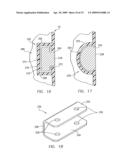 BARRIER DEVICE WITH SIDE WALL REINFORCEMENTS diagram and image