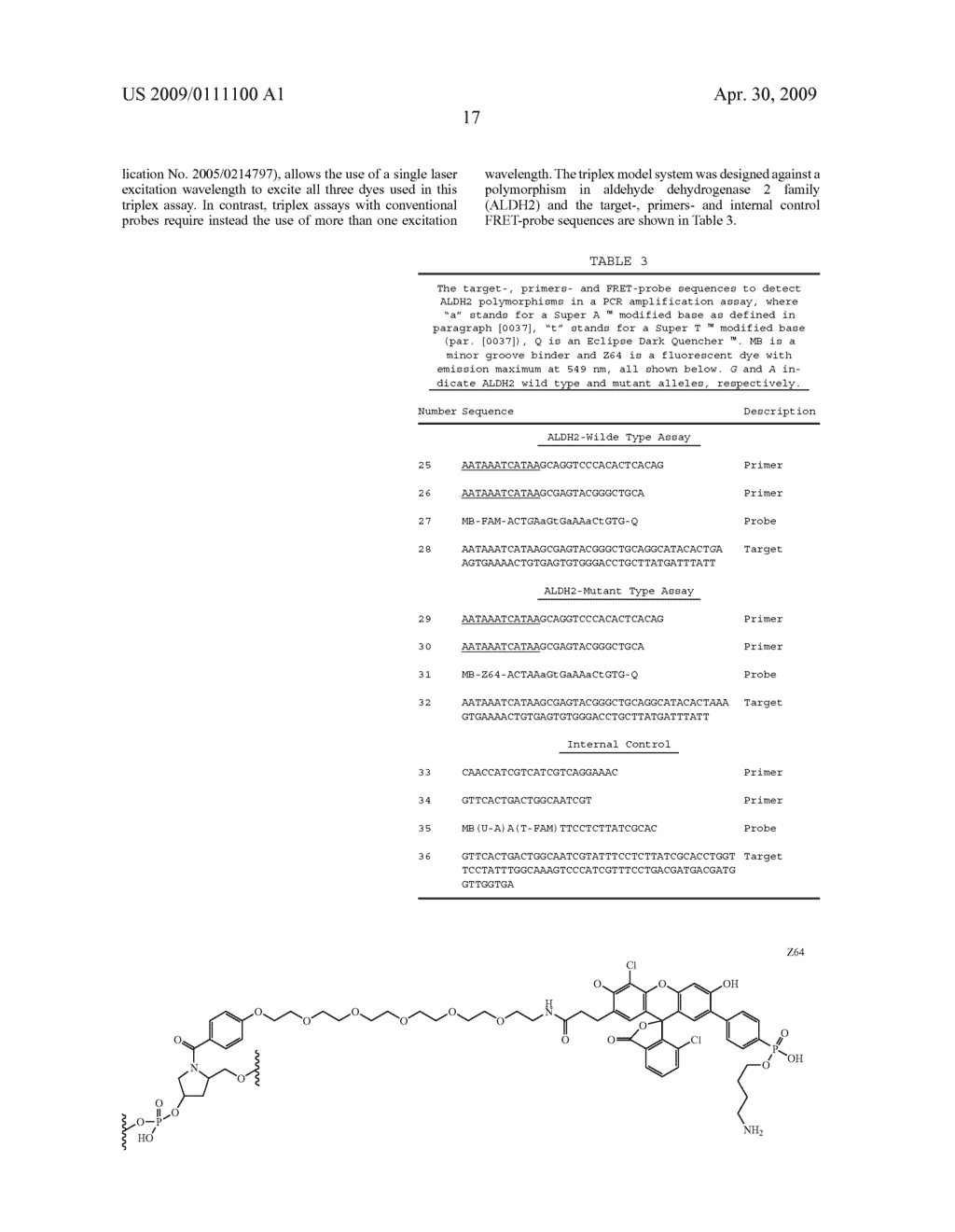 MINOR GROOVE BINDER - ENERGY TRANSFER OLIGONUCLEOTIDES AND METHODS FOR THEIR USE - diagram, schematic, and image 27