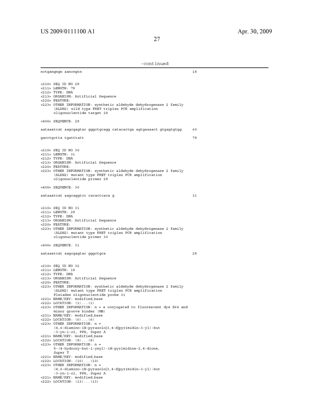 MINOR GROOVE BINDER - ENERGY TRANSFER OLIGONUCLEOTIDES AND METHODS FOR THEIR USE - diagram, schematic, and image 37