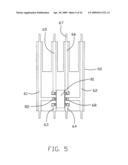 Electrical connector with integrated circuit bonded thereon diagram and image