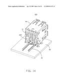 Electrical connector with integrated circuit bonded thereon diagram and image