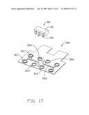 Electrical connector with integrated circuit bonded thereon diagram and image