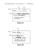 TEXT DISPLAY OF GEO-REFERENCED INFORMATION BASED ON RELATIVE DISTANCE TO A USER LOCATION diagram and image