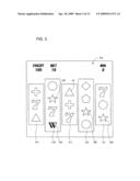 Gaming machine arranging two symbol columns in the same order diagram and image