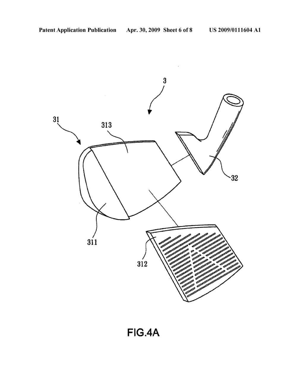 GOLF CLUB HEAD - diagram, schematic, and image 07