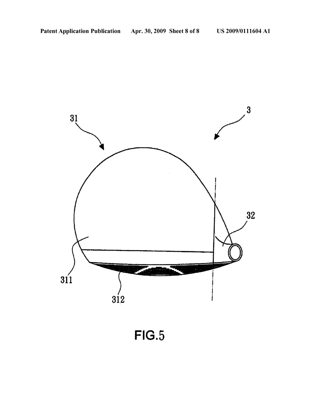 GOLF CLUB HEAD - diagram, schematic, and image 09