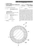 MULTI-PIECE SOLID GOLF BALL diagram and image