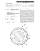 MULTI-PIECE SOLID GOLF BALL diagram and image