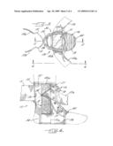 ANKLE STABILIZING APPARATUS HAVING A DYNAMIC CUFF AND STABILIZING STRAP SYSTEM diagram and image