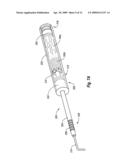 MIXING DEVICE INCLUDING A PLUNGING MIXING MEMBER FOR USE WITH A SYRINGE diagram and image