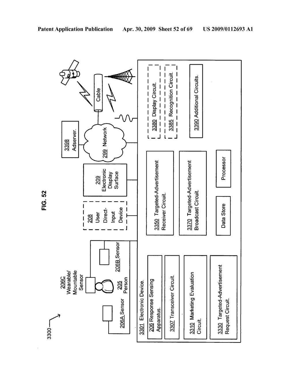 Providing personalized advertising - diagram, schematic, and image 53