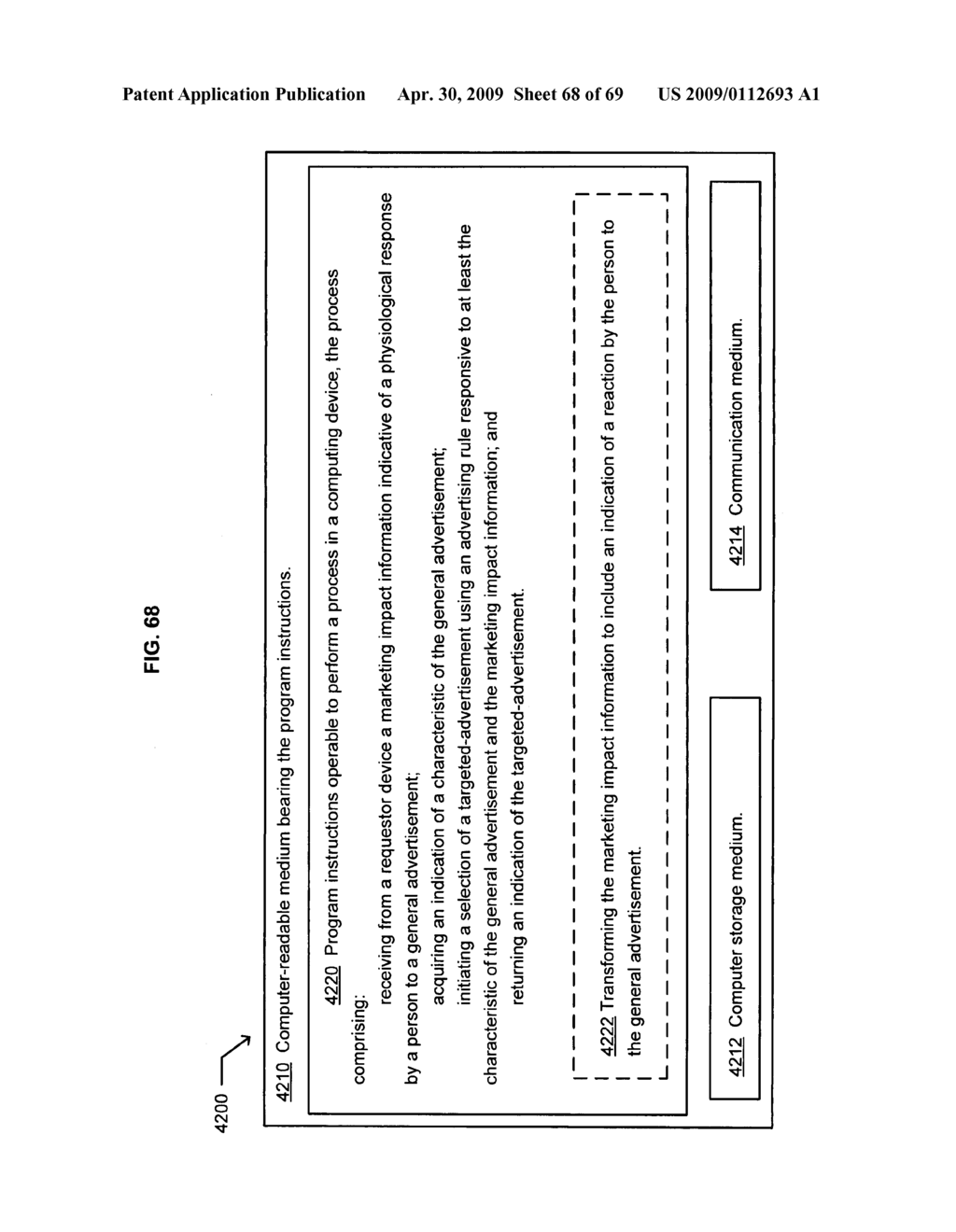 Providing personalized advertising - diagram, schematic, and image 69