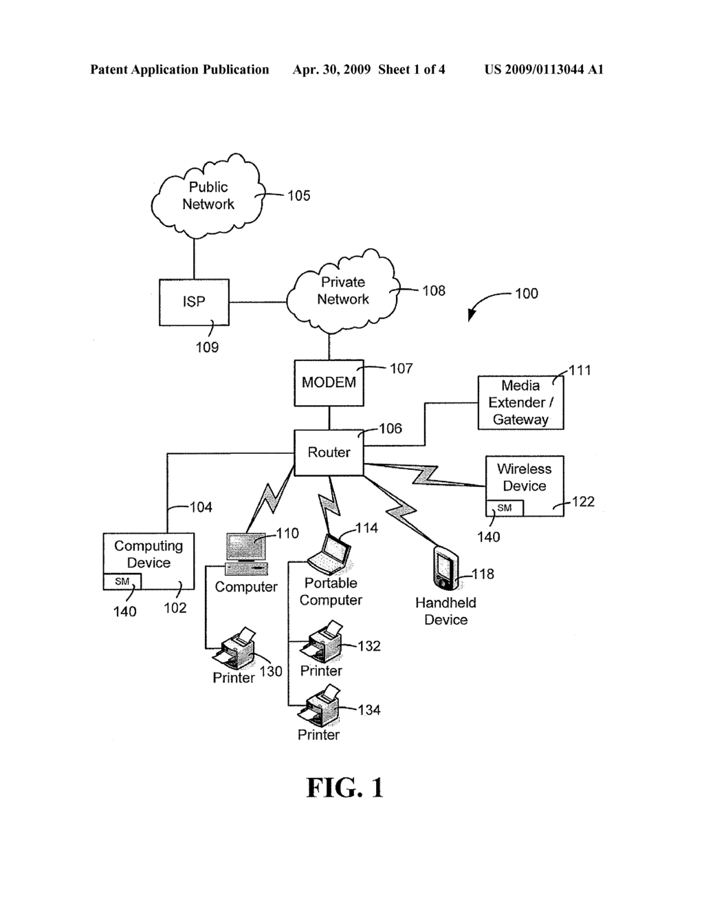 SYSTEM AND METHOD OF CONFIGURING A NETWORK - diagram, schematic, and image 02