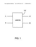 ARBITER MODULE PROVIDING LOW METASTABILITY FAILURE PROBABILITY diagram and image