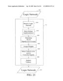 METHODS, MEDIA, AND MEANS FOR FORMING ASYNCHRONOUS LOGIC NETWORKS diagram and image