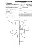 DEVICE FOR CONTROLLING A CONDITION OF AN EXIT DEVICE ON A DOOR diagram and image