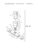 Outboard motor lower-unit lock diagram and image