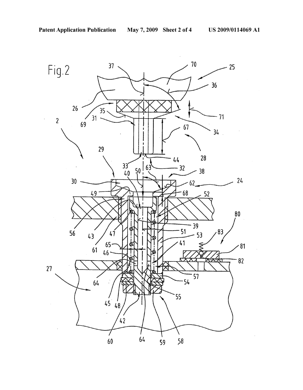 Coupling Device for a Water Vapor Cutting Device - diagram, schematic, and image 03