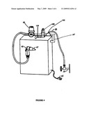 Ostomy bag cleaning device diagram and image