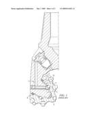 ROCK BIT WITH A THERMAL INSULATING SEAL RING POSITIONED IN THE SEAL GLAND diagram and image