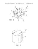 Thermally-Stable Polycrystalline Diamond Materials and Compacts diagram and image