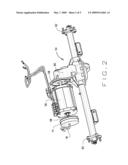 Electric Brake Manual Release Mechanism diagram and image