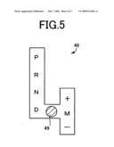 Control apparatus for vehicular power transmitting system diagram and image