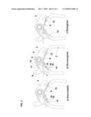 Coupled Dual Pivot Brake Device diagram and image