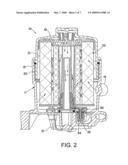 TRI-FLOW FILTER ELEMENT WITH VENTING diagram and image