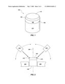 METHODS AND APPARATUSES FOR FORMING CUTTING ELEMENTS HAVING A CHAMFERED EDGE FOR EARTH-BORING TOOLS diagram and image